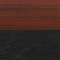 Cain Cain Square Table & Chair Set, Wood, Metal, Vinyl Top, Mahogany TB4848MH29BK - alternate 7